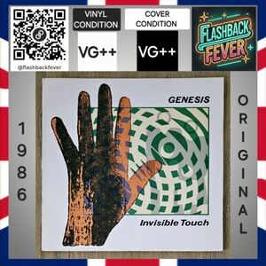 GENESIS•Invisible Touch•1986 US (#81641-1-E)•RCA Music Service, Embossed Sleeve